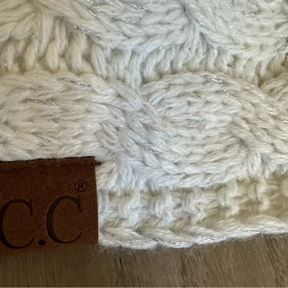 C.C. Fleece lined ear warmer headband